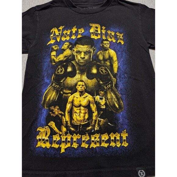 Represent LTD Nate Diaz Size Small Stockton CA August 5th Tales Of The Tape - Picture 3 of 8